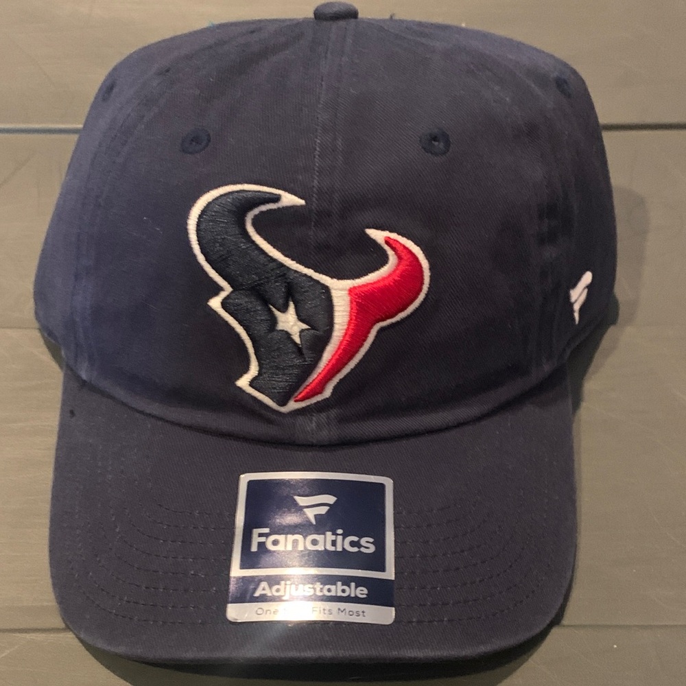 Fanatics Dark Blue Cap with Embroidered Texans Logo